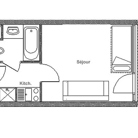 Agreable Au Pieds Balcon - Fr-1-344-997 *